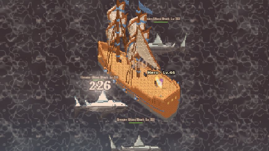 Tier 3 Brigantine fighting sharks