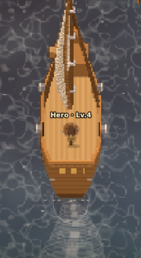Hero sailing a tier 2 Sloop